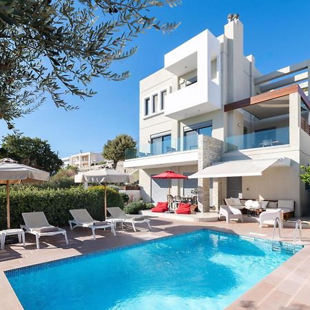 Terpsis Pool Villa Asgourou Zewnętrze zdjęcie