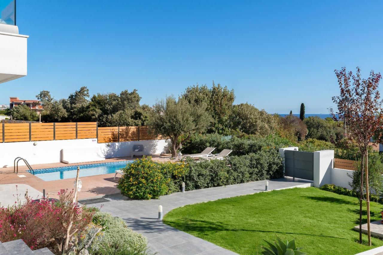 Terpsis Pool Villa Asgourou Zewnętrze zdjęcie